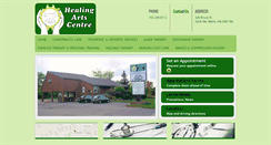 Desktop Screenshot of healingarts.ca
